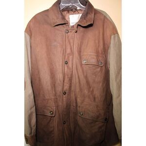 Vintage London Fog Suede Leather Jacket - Size XL